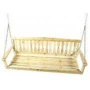 Jack Post Corporation Jack Post Corporation H-25 60 in. W X 22 in. D X 17.5 in. H Cypress Porch Swing H-25